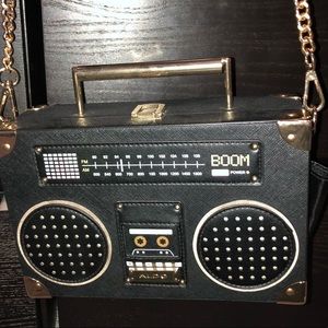 Aldo Novelty Boom Box purse
